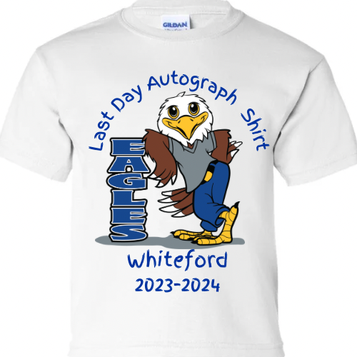 Whiteford Eagles Autograph Shirt