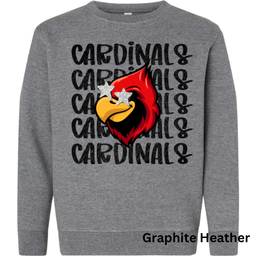 Super Star Cardinals Crewneck (Youth & Adult)