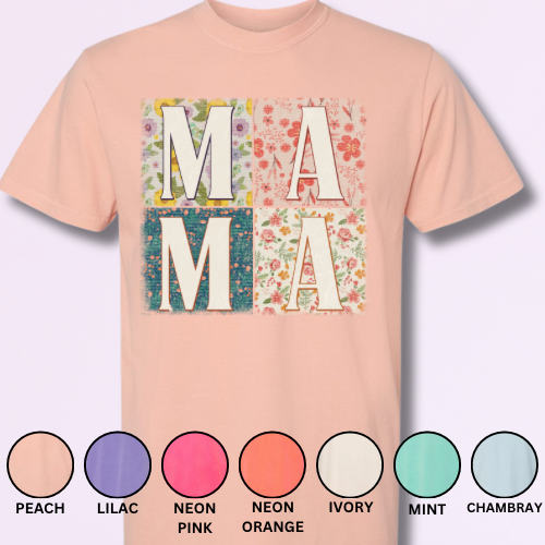 Mama Floral Patch